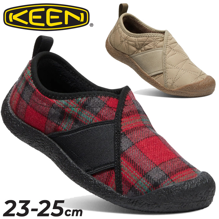 スリッポンシューズ レディース 靴 キーン KEEN ハウザー ラップ