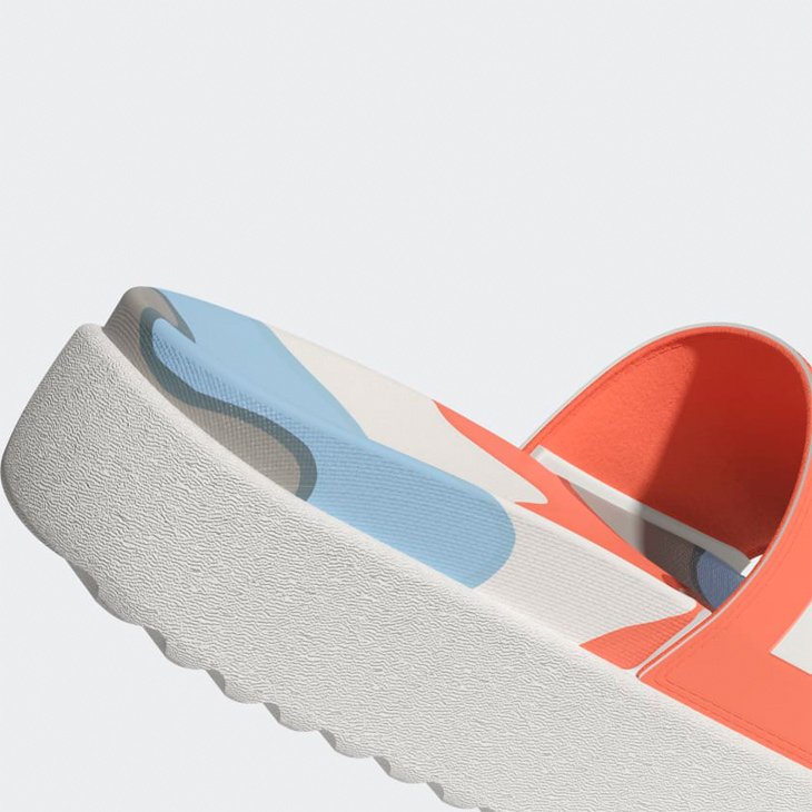 adidas（アディダス） マリメッコ レディース 厚底 サンダル スライド