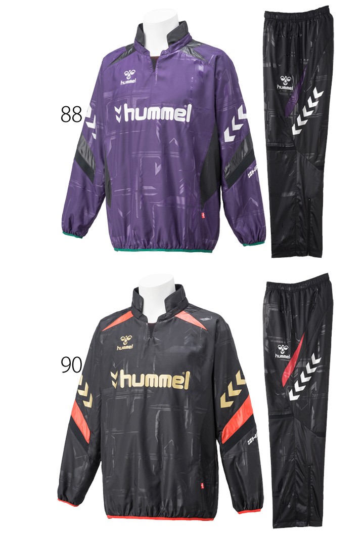 横浜FCユニフォーム　hummel ピステジャケット＆パンツ セット 横浜FCユニフォーム hummel ピステジャケット＆パンツ セット