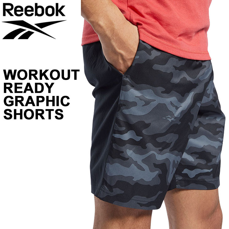 ショートパンツ トレーニング メンズ リーボック Reebok ワーク