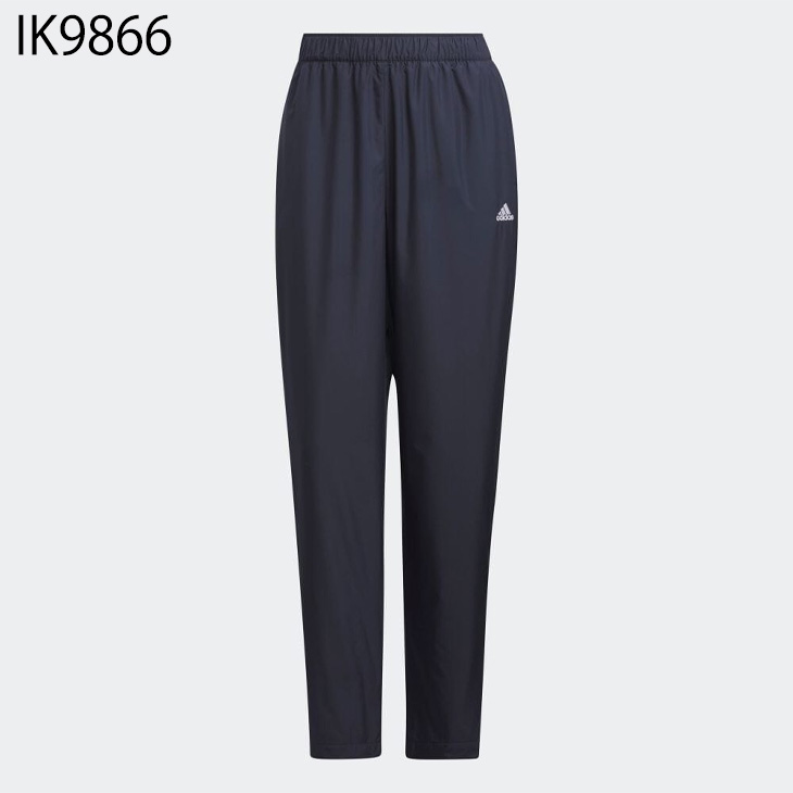 2001年 Adidas ナイロンパンツ 太ライン M グレー 赤 ワンポイント ieh76_01.jpg