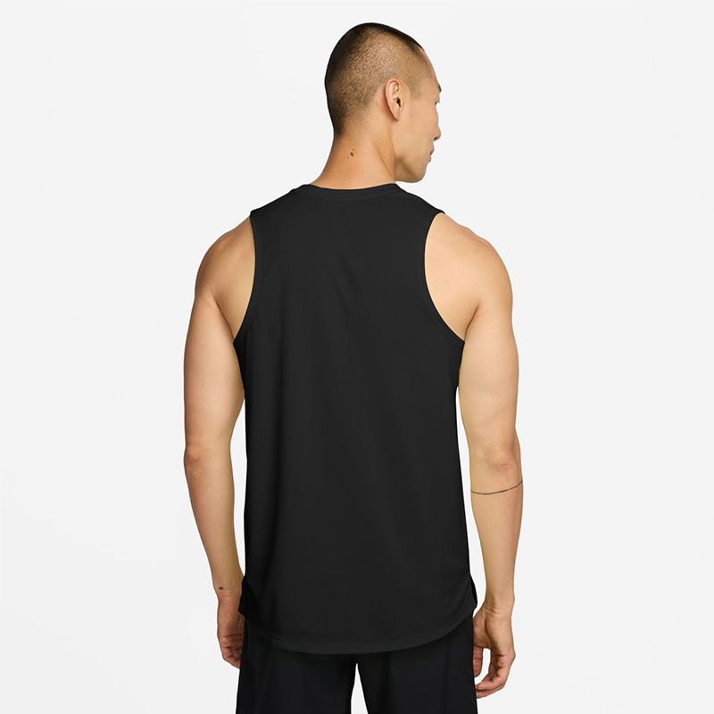 PhaTrnk ブラック タンクトップ　ノースリーブ　メッシユニフォーム NIKE（ナイキ） ノースリーブ メンズ ランニングシャツ ドライフィット