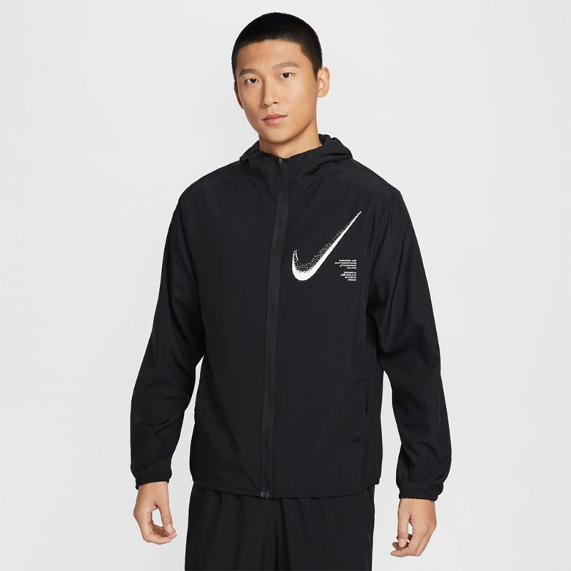 NIKE DRI-FIT ウィンドブレーカー フードランニング　ナイキ美品 NIKE（ナイキ） トレーニングジャケット メンズ 長袖 ウィンド