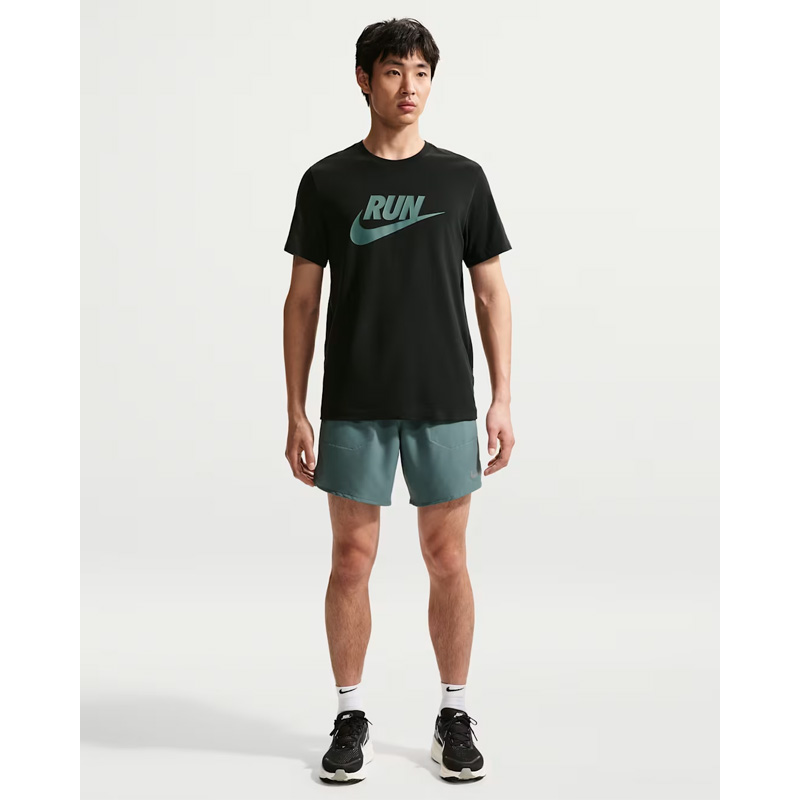 NIKE（ナイキ） 半袖 Tシャツ メンズ NIKE Dri-FIT ラン スウッシュ S
