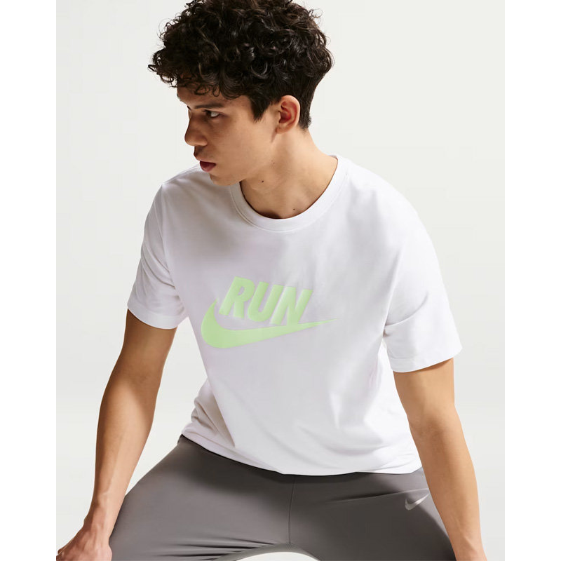NIKE（ナイキ） 半袖 Tシャツ メンズ NIKE Dri-FIT ラン スウッシュ S