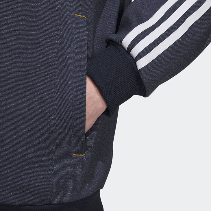 adidas アディダス ジャージ ジャケット メンズ 24/7 デニム風