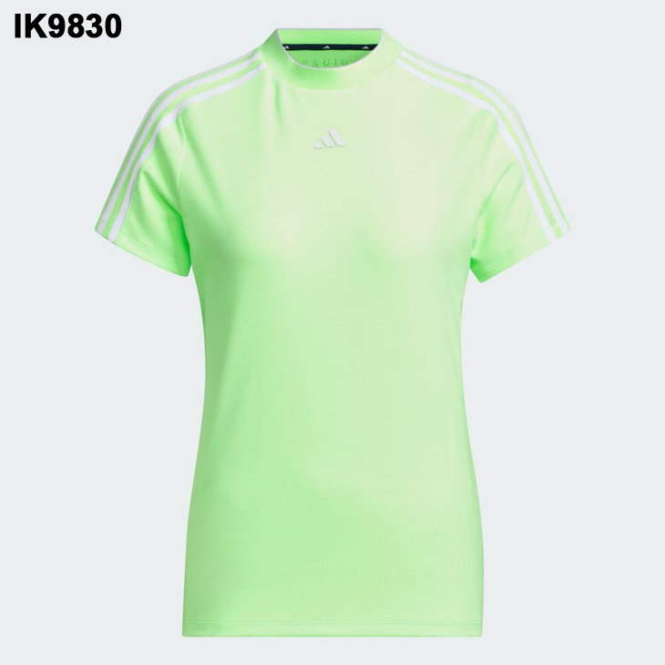 adidas アディダス モックネックシャツ 半袖 レディース ゴルフ