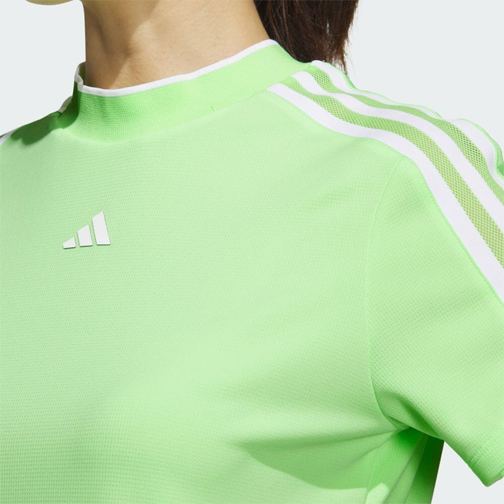 セール】ハーフスリーブ モックネック シャツ【adidas Golf