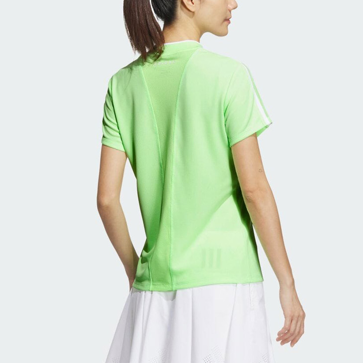 adidas アディダス モックネックシャツ 半袖 レディース ゴルフ