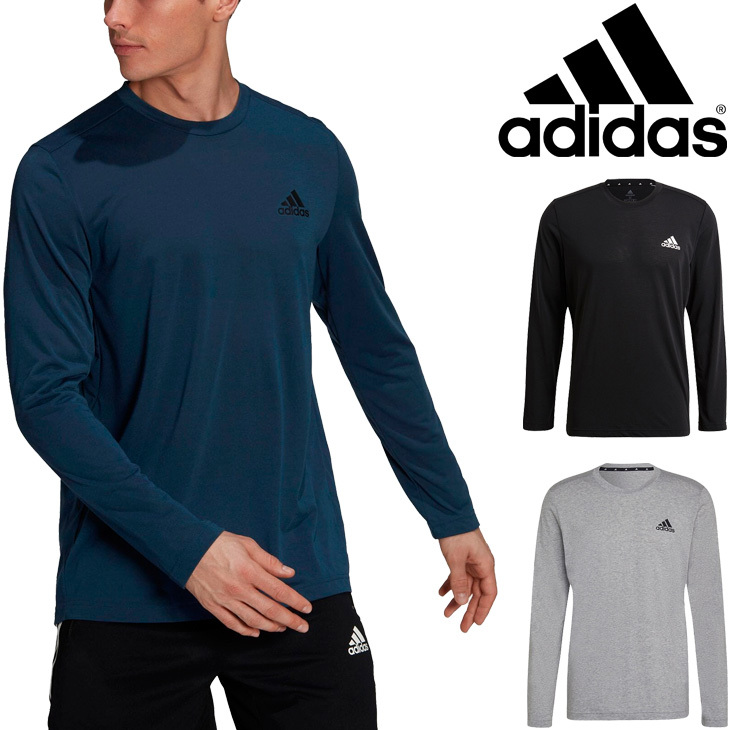 長袖 Tシャツ メンズ/adidas アディダス M D2M メランジ ロングT/トレーニング ジム 男性 トップス ロンT スポーツウェア/IWO41【取寄】  :IWO41:WORLD WIDE MARKET - 通販 - Yahoo!ショッピング