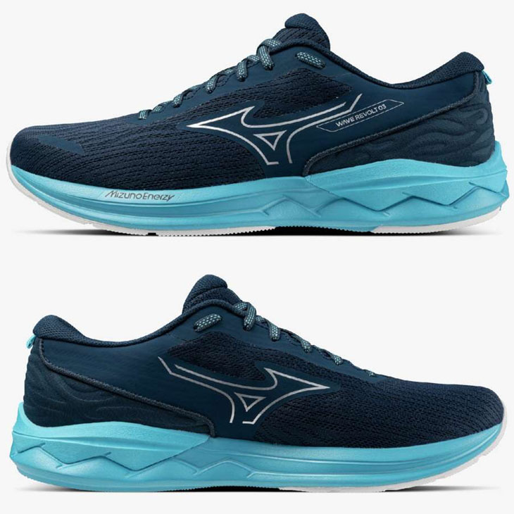 MIZUNO（ミズノ） ランニングシューズ メンズ 2E相当 ウエーブリボルト