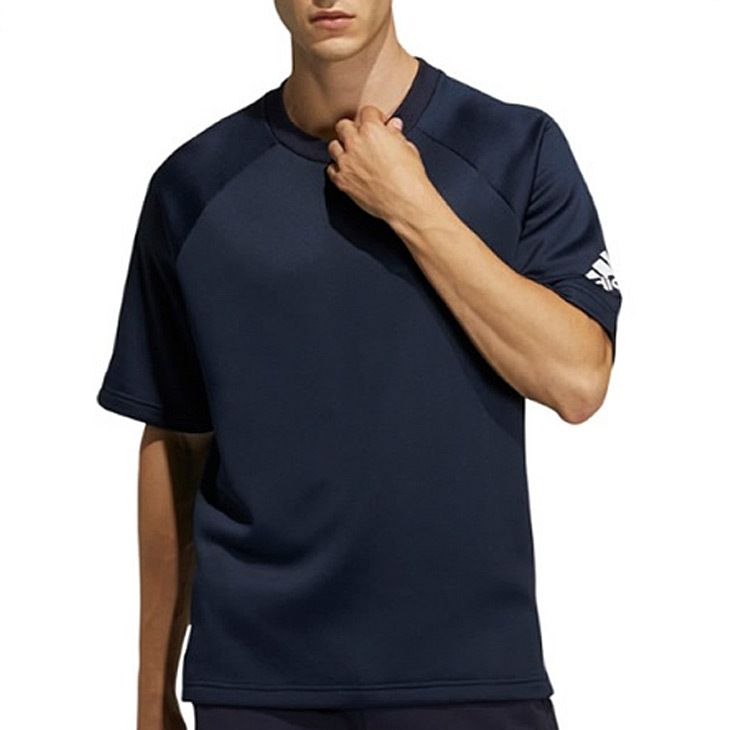 半袖 Tシャツ メンズ adidas アディダス MH SUMMER TEE/スポーツウェア トレーニング 紺 ネイビー クルーネック 男性 シンプル  普段使い トップス /JKL56-GN0816 :JKL56-GN0816:WORLD WIDE MARKET - 通販 - Yahoo!ショッピング