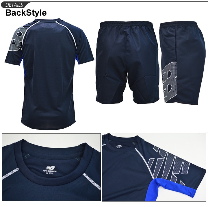 New Balance（ニューバランス） 半袖Tシャツ ハーフパンツ 上下セット