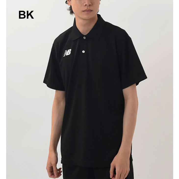 New Balance ブラック ポロシャツ - メルカリ
