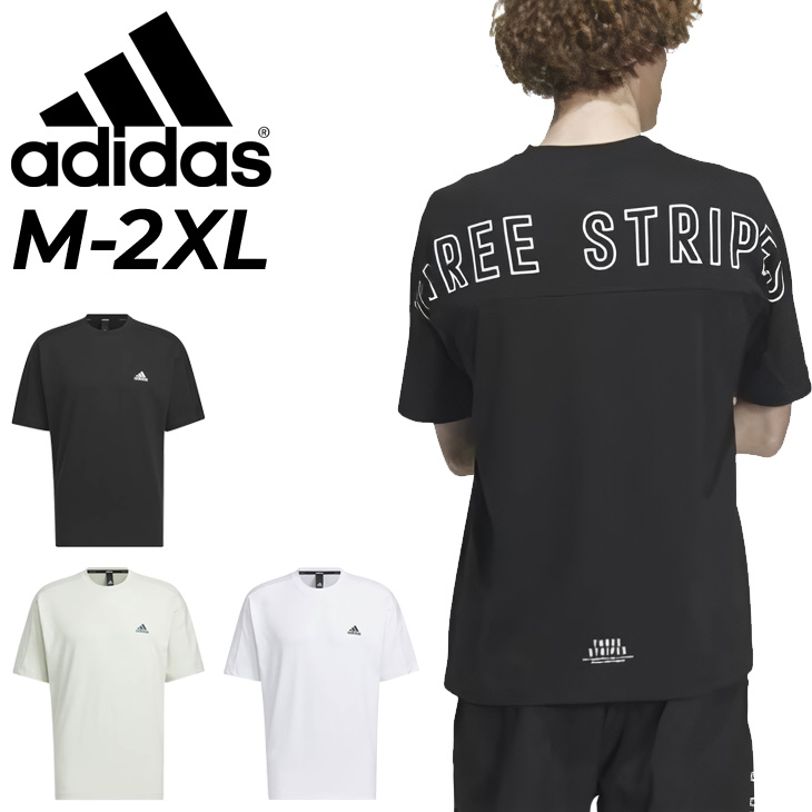 adidas アディダス 半袖 Tシャツ メンズ WORDING コットンT