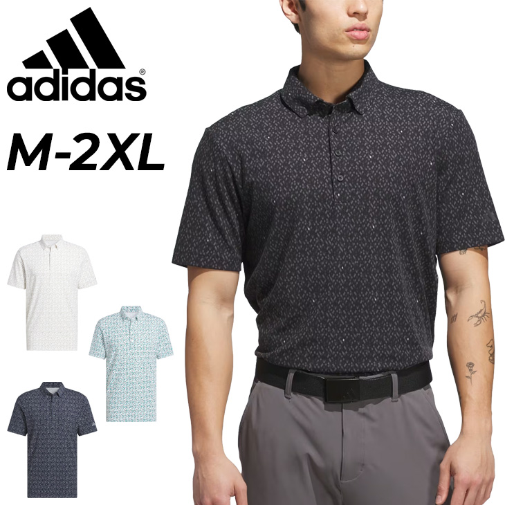 adidas（アディダス） ポロシャツ 半袖 メンズ ゴルフウェア adidas