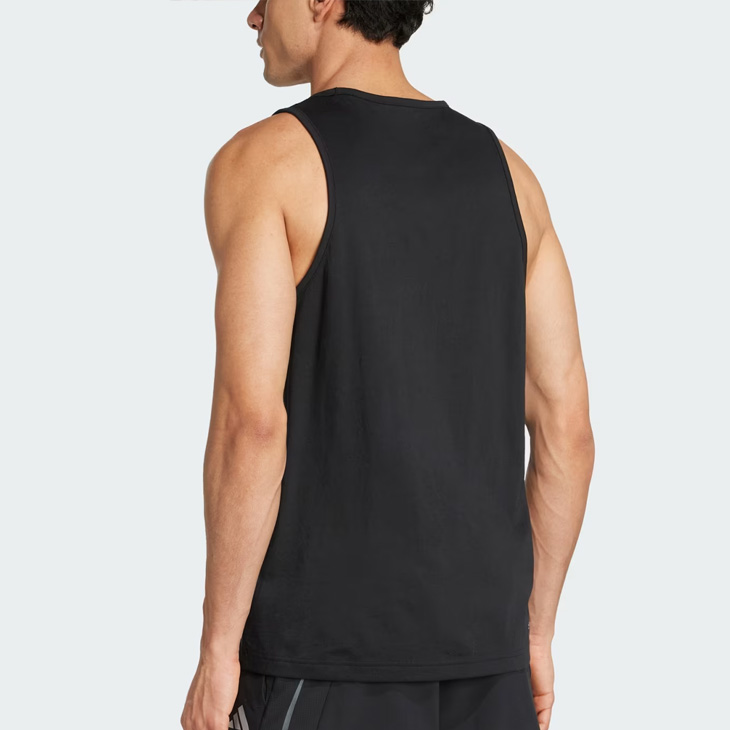 【新品】adidas クロップド タンクトップ トレーニング ヨガ ワークウエア adidas Designed for Training Workout Tank Top - Black | Free