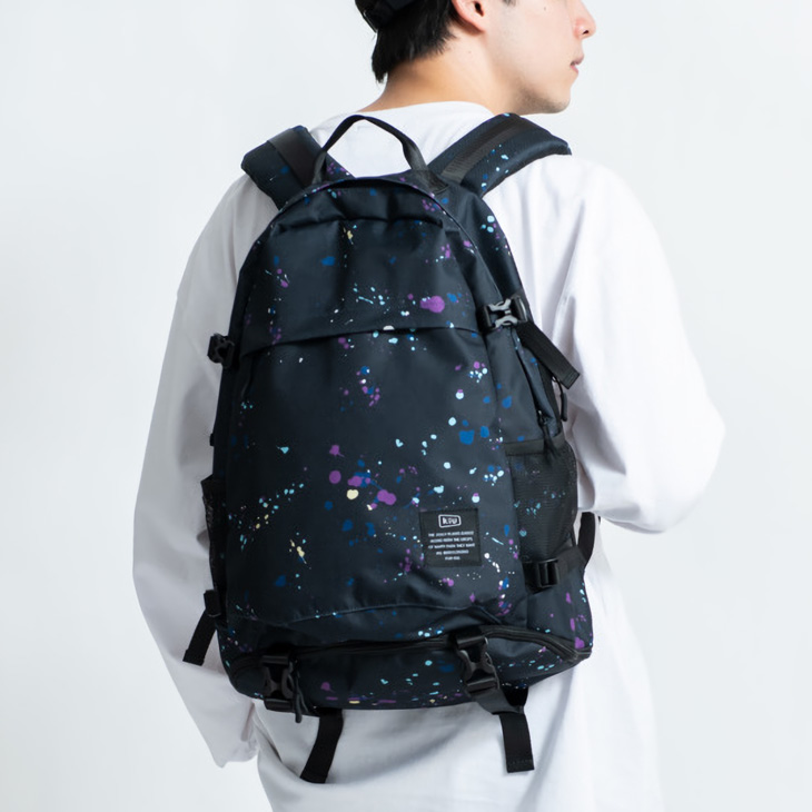 【KIU】リュック/防水&撥水　ブラック kiu バッグ 通販 リュック 大容量 メンズ レディース 通学 通勤