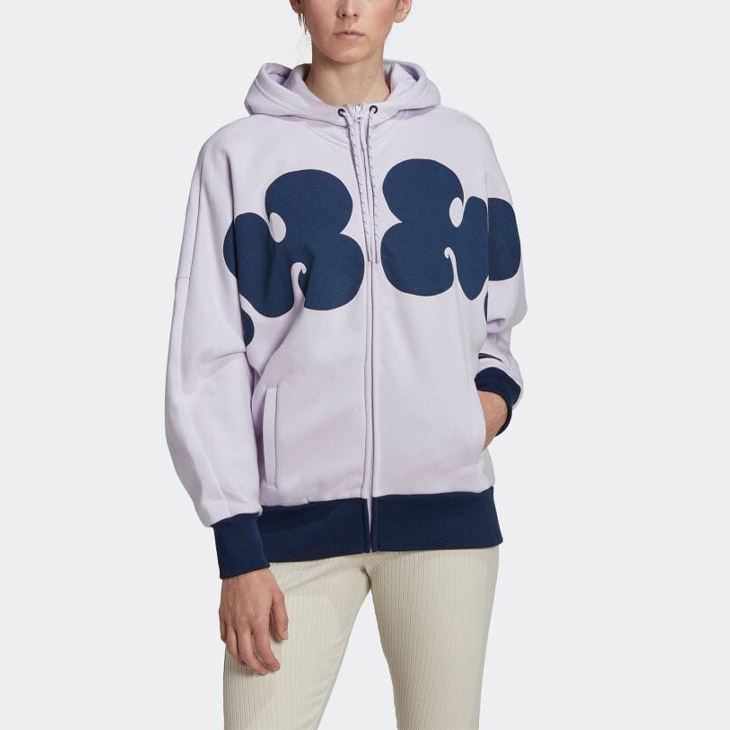 アディダス マリメッコ パーカー スウェット レディース/adidas Marimekko フルジップ フーディ/裏起毛 スポーツウェア スエット  女性 保温 /KO204【a20Qpd】 :KO204:APWORLD 通販 