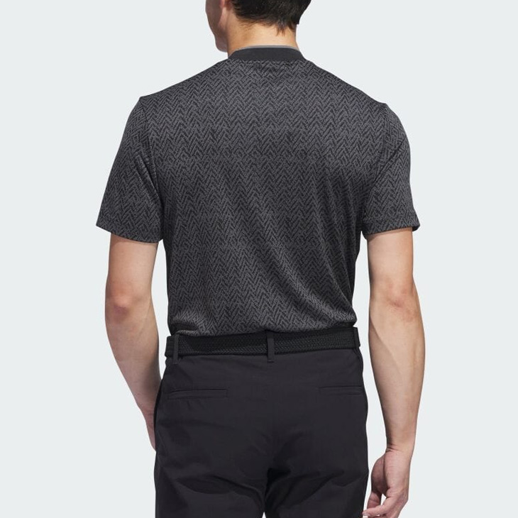 adidas アディダス 半袖シャツ モックネック メンズ ゴルフ