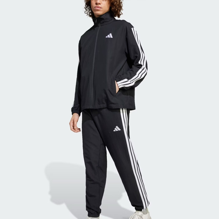M*M様 アディダス adidas 上下 セットアップ 黒 新品 ＸＬ 送料無料 adidas（アディダス） ジャージ 上下 メンズ adidas 3ストライプス