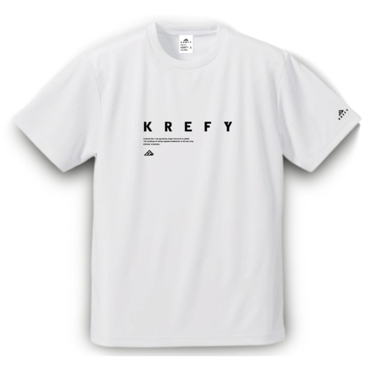 KREFY クレフィー 園田啓悟選手オリジナルブランド 半袖 Tシャツ