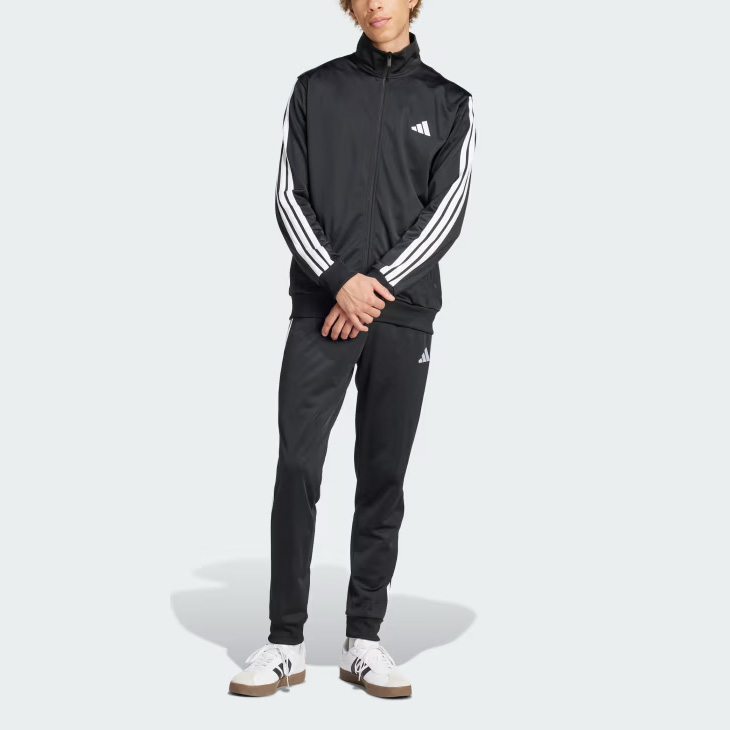 adidas アディダス ジャージ メンズ 上下 M 3ストライプ