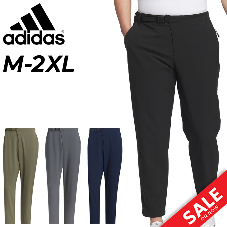 【新品タグ付き】 メンズ　ゴルフウェア　パンツ　長ズボン　アディダス　ゴルフ　黒 adidas（アディダス） ゴルフパンツ メンズ スラックス adidas GOLF