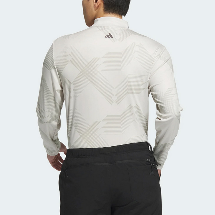 adidas アディダス ゴルフ モックネック　長袖シャツ XL 新品 adidas アディダス モックネックシャツ メンズ ゴルフシャツ