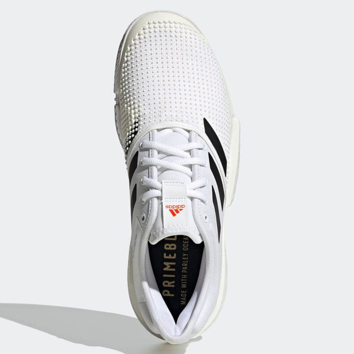 adidas - 未使用 Adidas テニスシューズ SoleCourt 大きいサイズ 白32 adidas テニスシューズ メンズ アディダス SoleCourt M