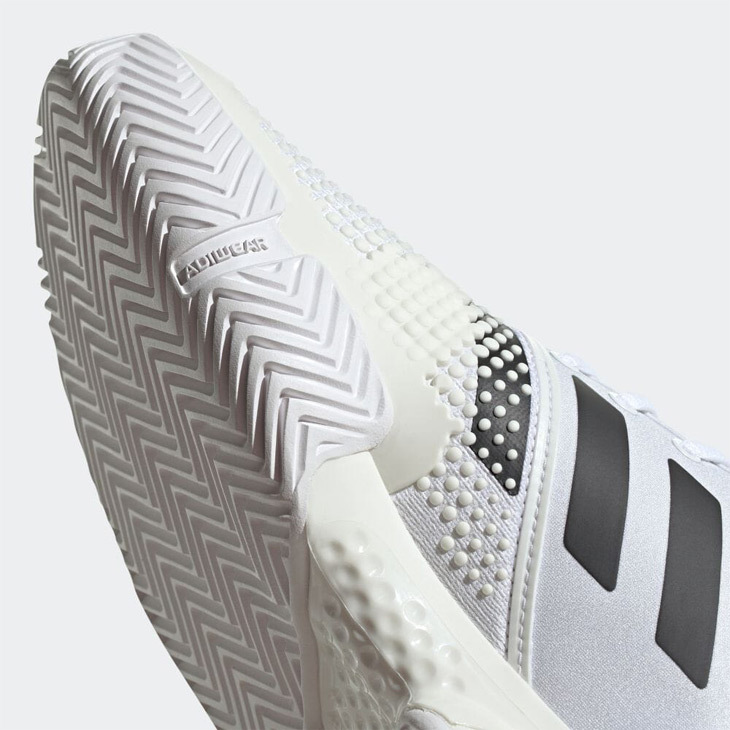 adidas - 未使用 Adidas テニスシューズ SoleCourt 大きいサイズ 白32 アディダス アディゼロ サイバーソニック テニス / adizero