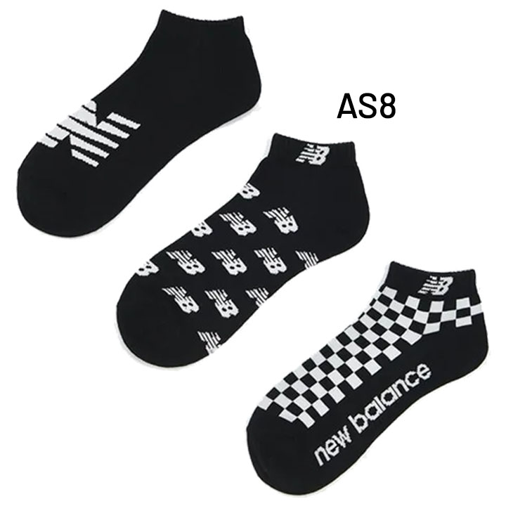 New Balance ニューバランス 靴下 3足組 メンズ レディース
