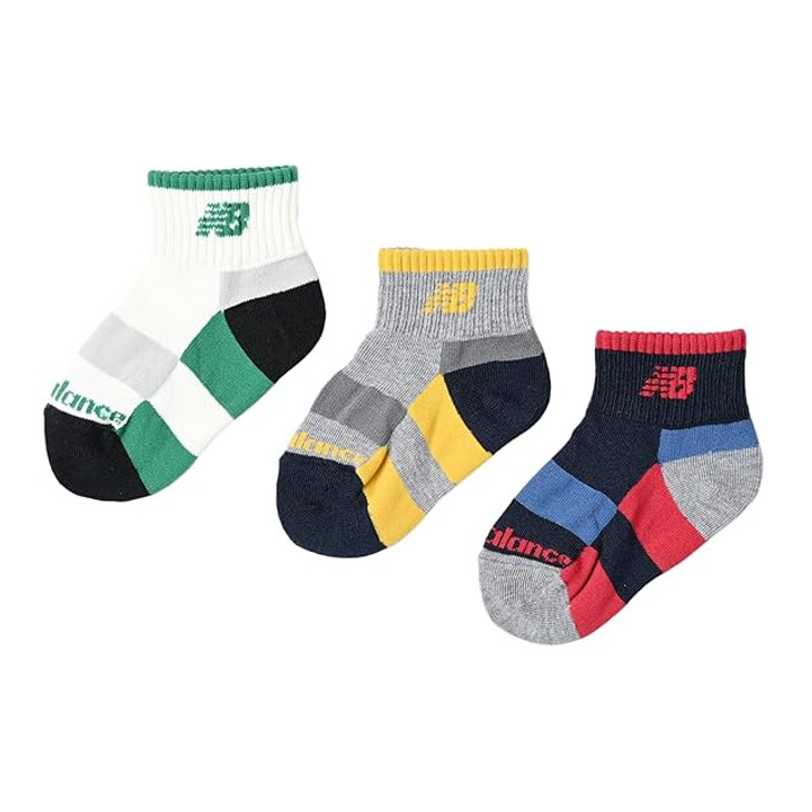 New Balance（ニューバランス） 靴下 3足組 キッズソックス 13-19cm