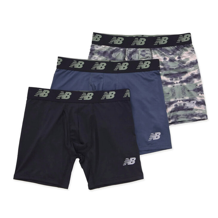 New Balance（ニューバランス） ボクサーパンツ 3枚セット メンズ US