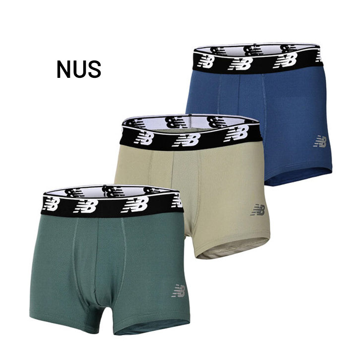 New Balance（ニューバランス） ボクサーパンツ 3枚組 USサイズ メンズ