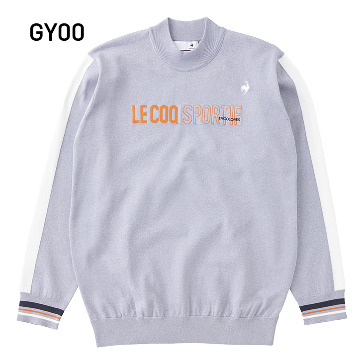 lecoqsportif セーター le coq sportif golf 変形クルーネックセーター -デサントストア