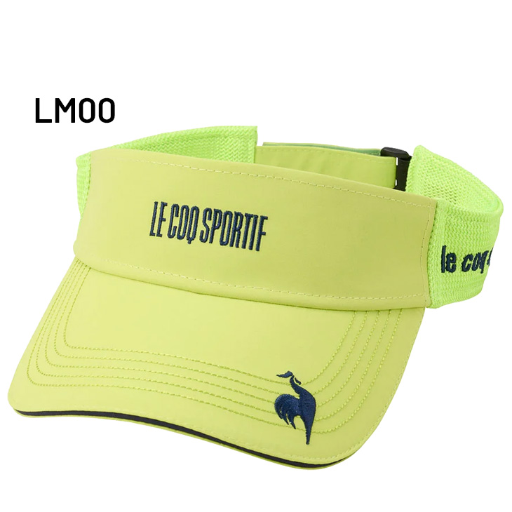 le coq sportif ルコック サンバイザー メンズ ゴルフキャップ