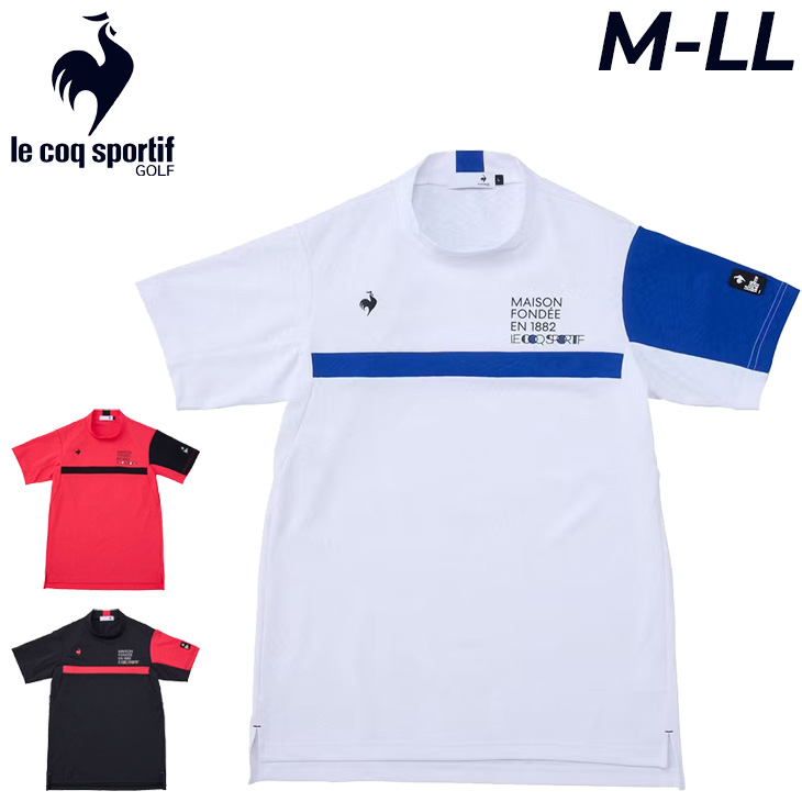 ルコックスポルティフ le coq sportif 半袖シャツ le coq sportif（ルコックスポルティフ） ルコック 半袖シャツ モック