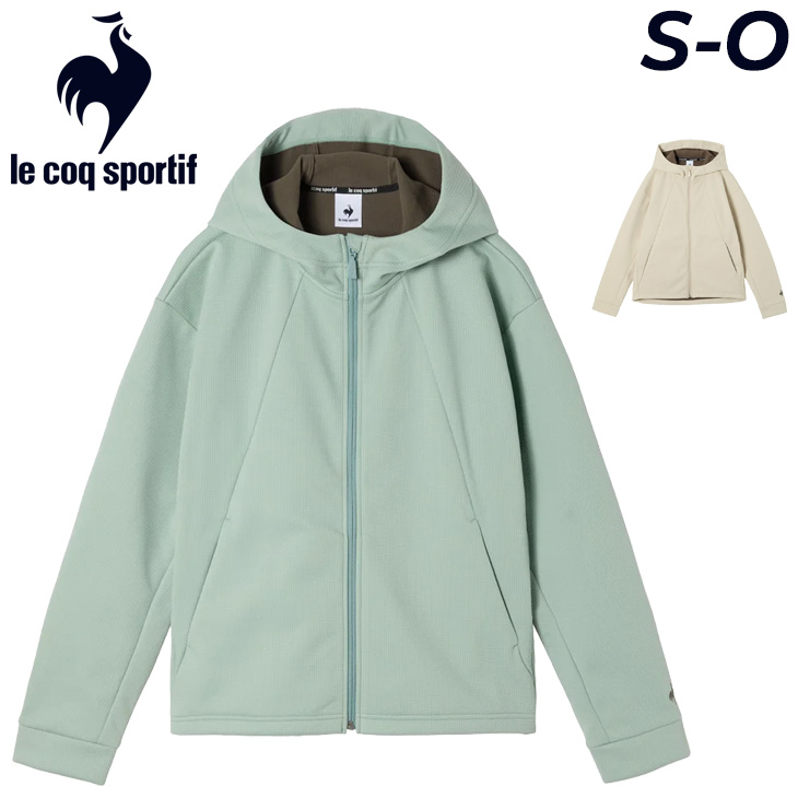 ルコックスポルティフ le coq sportif アウタージャケット レディース 防風ストレッチワッフルボンディングアウター LT5FWB60L od lt5fwb60l_01.jpg