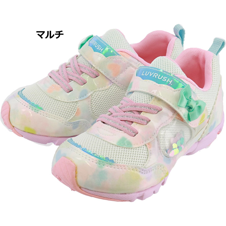 キッズシューズ 女の子 スニーカー 15-21cm 2E幅 子供靴/ムーンスター moonstar バネのチカラ ラブラッシュ LUVRUSH. by  SUPERSTAR/カジュアル ハート /LV-1080 :LV-1080:APWORLD - 通販 - Yahoo!ショッピング