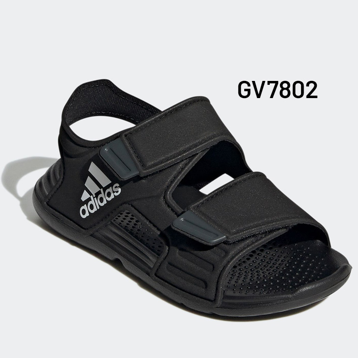 アディダス adidas サンダル 子供 17.0センチ マジックテープ式 中古