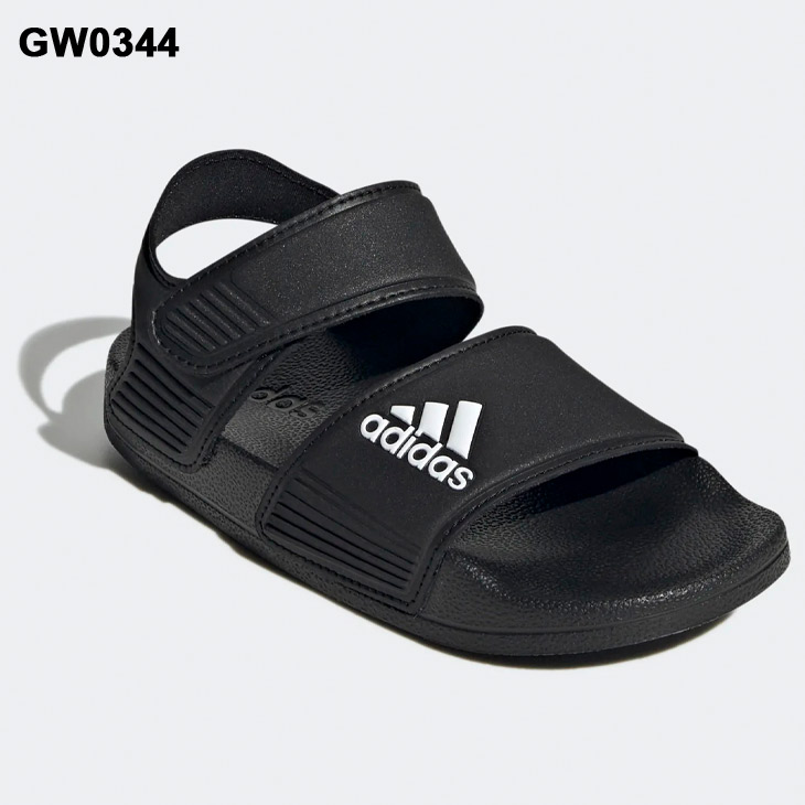 アディダス キッズ スポーツサンダル 17-25cm/adidas ADILETTE SANDAL K アディレッタ/子供 子ども靴 キッズスニーカー  ストラップ 軽量 速乾 /LWS09【a20Qpd】