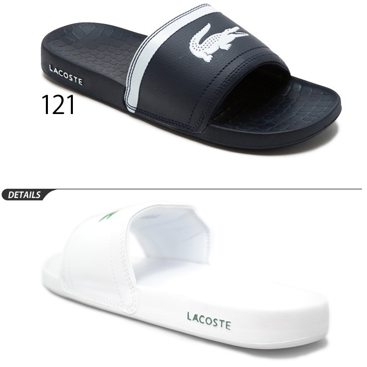 【LACOSTE】サーブスライダー サンダル ロゴ プール ビーチ 3色 楽天市場】【お買い物マラソン】 ラコステ サンダル レディース