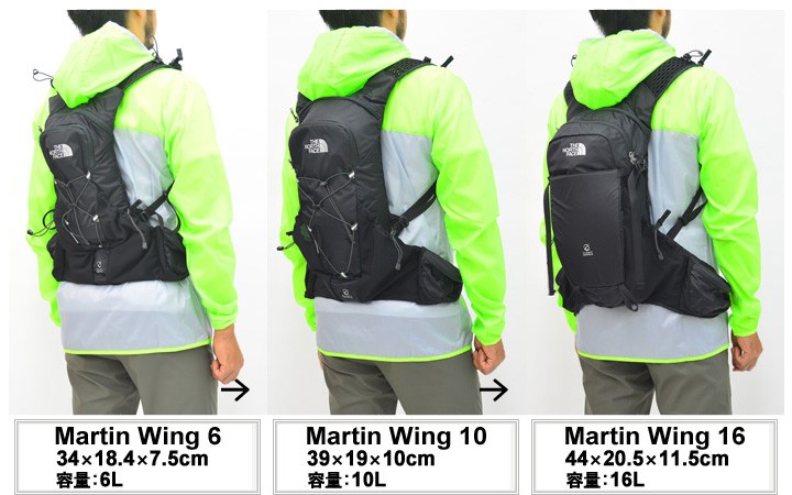 THE NORTH FACE Martin Wing 16 トレラン ザック - 登山用品