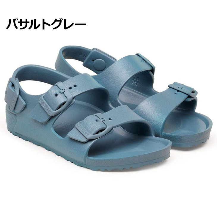 BIRKENSTOCK 水色ストラップサンダル BIRKENSTOCK（ビルケンシュトック） サンダル キッズ ジュニア 15-22.0
