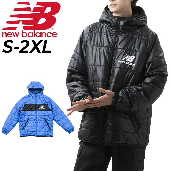 ニューバランス 中綿ジャケット メンズ Newbalance フード付き アウター 防寒ジャケット 保温 中わた コート メンズウェア メンズアウター  スポーツ /MJ13513