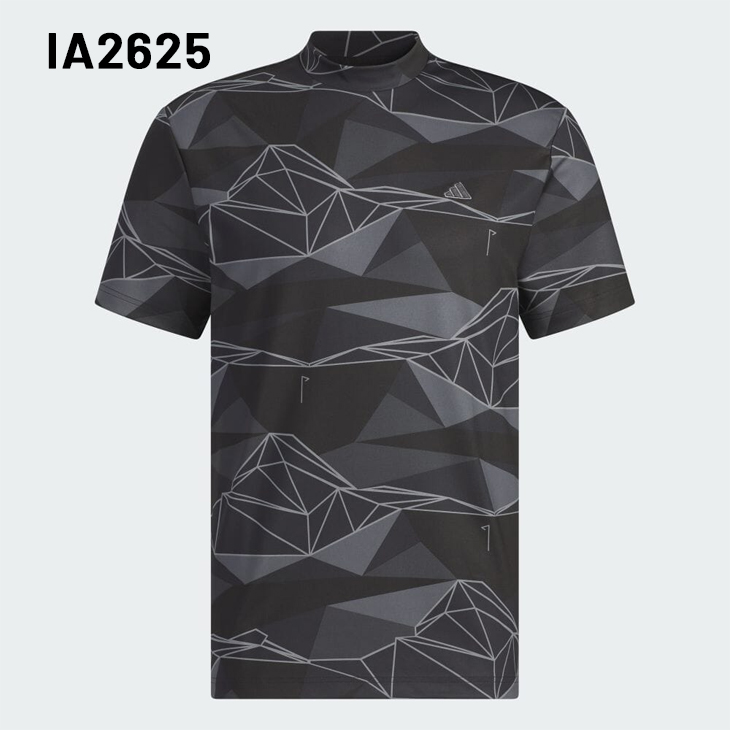 adidas ポロシャツ ADICROSS ヒートシールポケット 半袖モック