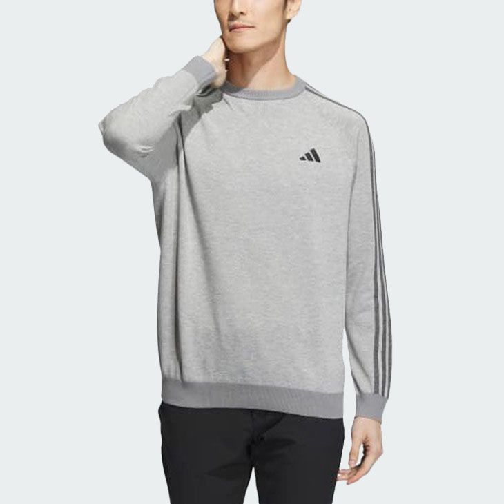 adidas(アディダス) メンズ 長袖セーター ニット ゴルフウェア adidas(アディダス) メンズ 長袖セーター ニット ゴルフウェア
