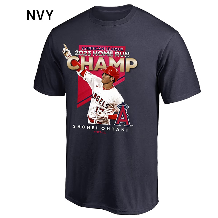 大谷翔平選手 2023アメリカンリーグ ホームラン王獲得 記念グッズ 半袖Tシャツ フォトT メンズ SHOHEI OHTANI  ML01-23FW-0002【キャンセル・返品不可】 : ml01-23fw-0002 : WORLD WIDE MARKET - 通販 -  Yahoo!ショッピング