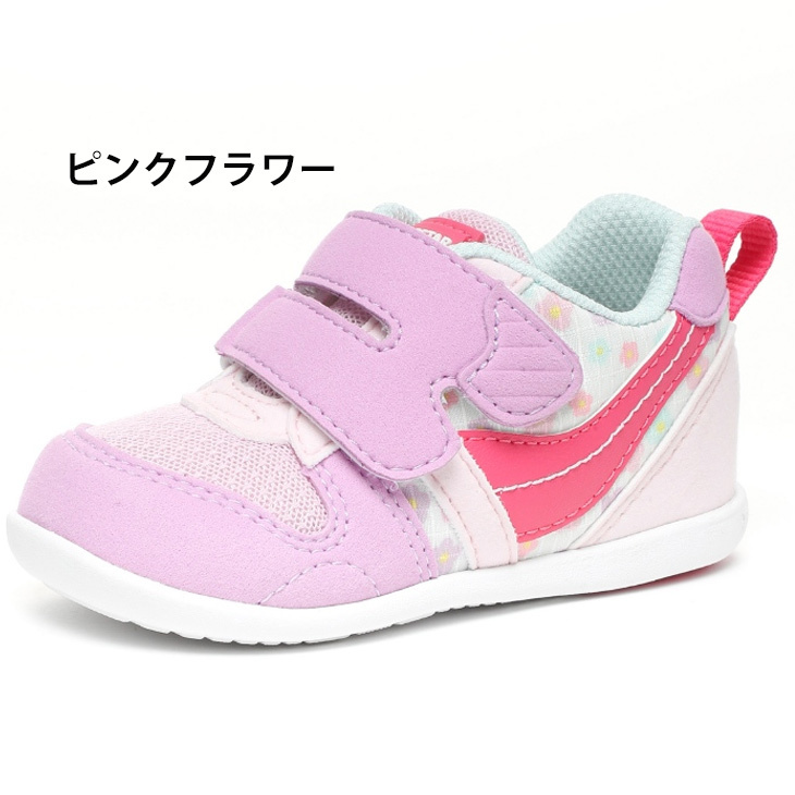 ベビーシューズ キッズ スニーカー ベビー靴 12.0-16.0cm 2E幅 子供靴 ムーンスター moonstar 男の子 女の子 乳幼児 男児  女児 ベルクロ 抗菌防臭 /MS-B77S :MS-B77S:APWORLD - 通販 - Yahoo!ショッピング